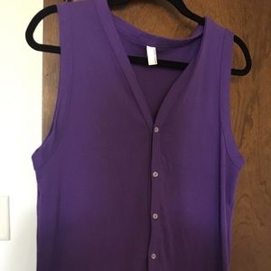 American apparel vest